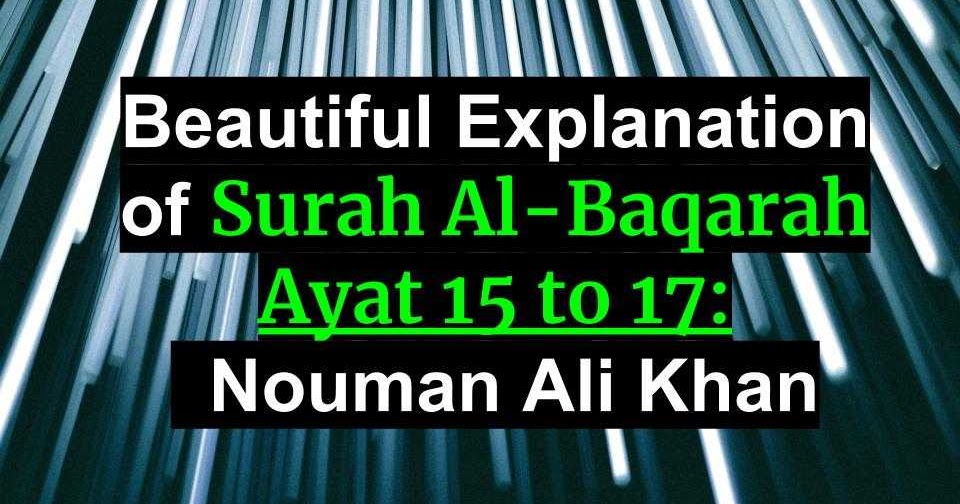 Detail Surat Al Baqarah Ayat 15 Sampai 20 Nomer 42