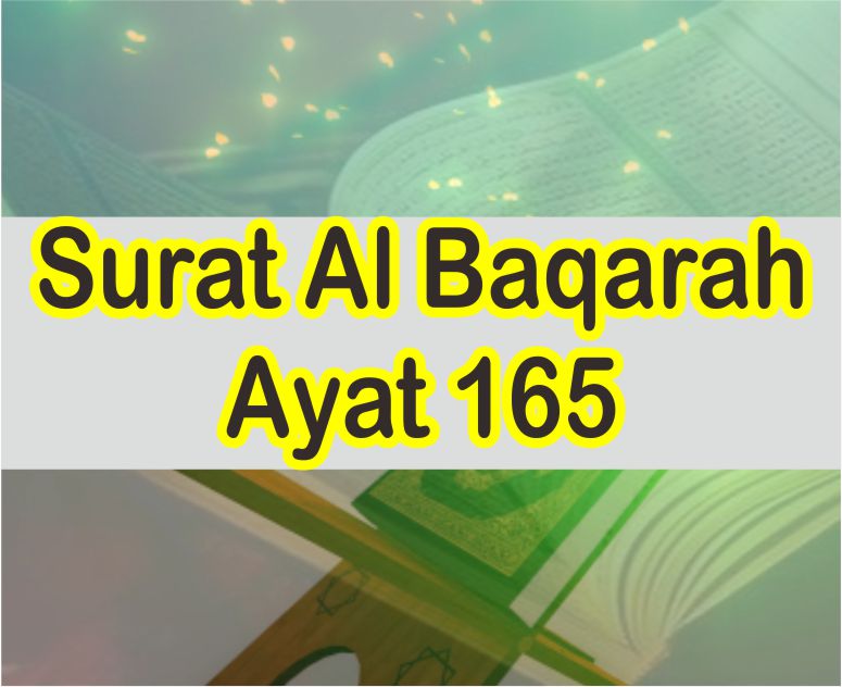 Detail Surat Al Baqarah Ayat 165 Nomer 11