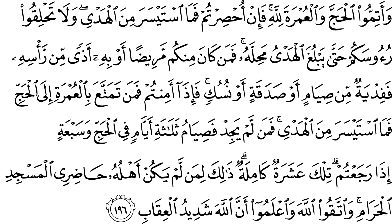 Detail Surat Al Baqarah Ayat 191 Nomer 9