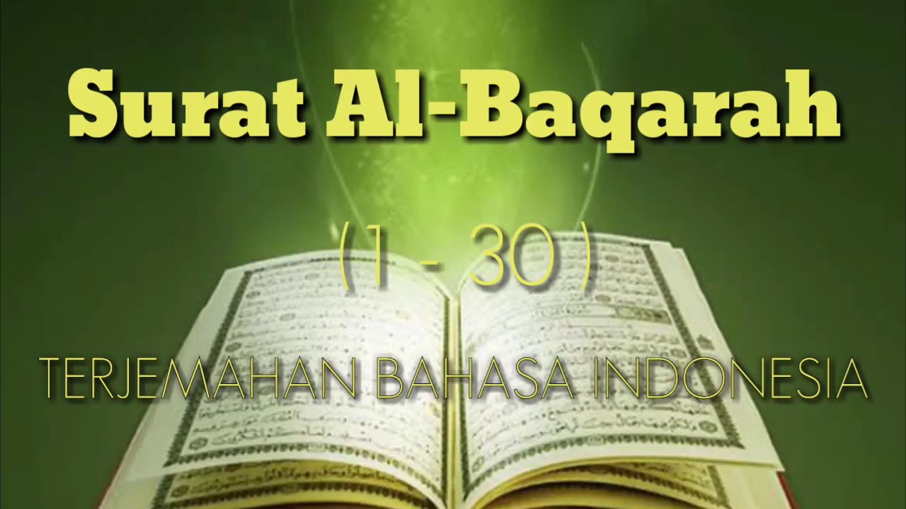 Detail Surat Al Baqarah Ayat 20 Sampai 30 Nomer 32