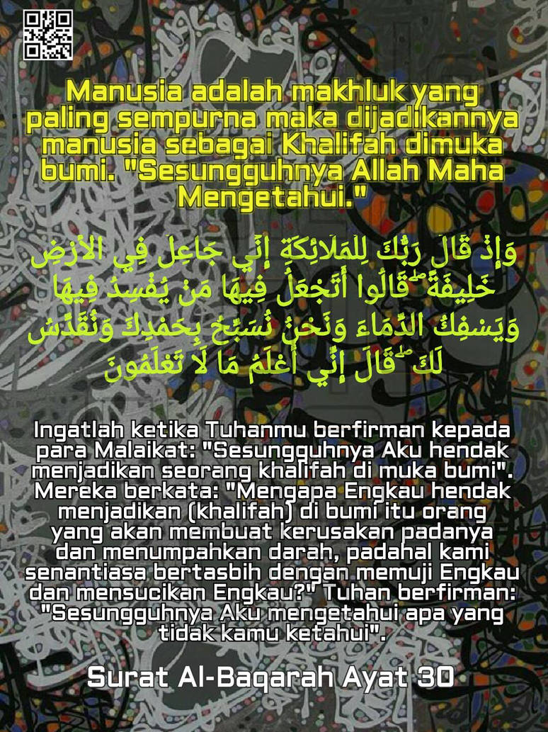 Detail Surat Al Baqarah Ayat 20 Sampai 30 Nomer 35