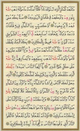 Detail Surat Al Baqarah Ayat 20 Sampai 30 Nomer 9