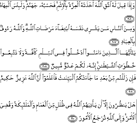 Detail Surat Al Baqarah Ayat 208 Nomer 12