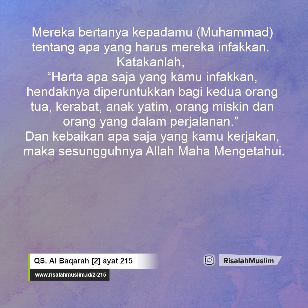 Detail Surat Al Baqarah Ayat 215 Nomer 12