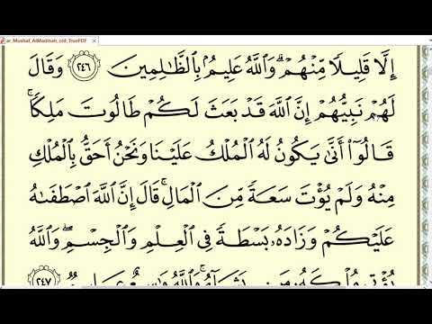 Detail Surat Al Baqarah Ayat 246 Nomer 10