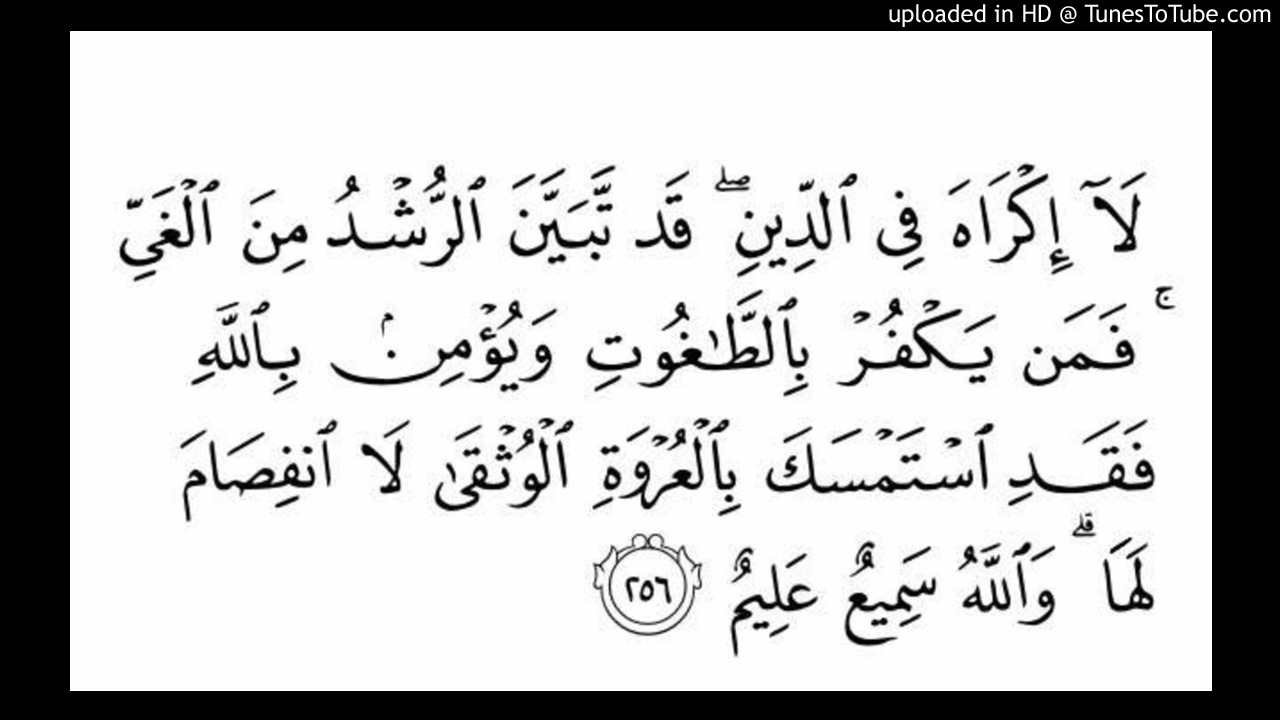 Detail Surat Al Baqarah Ayat 256 Nomer 2