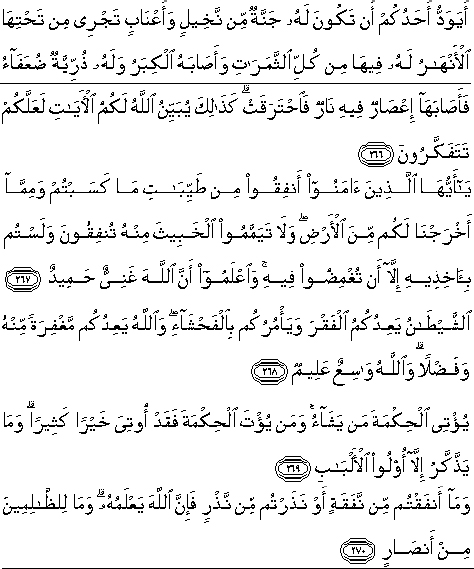 Detail Surat Al Baqarah Ayat 267 Nomer 15