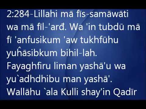 Detail Surat Al Baqarah Ayat 284 Nomer 16