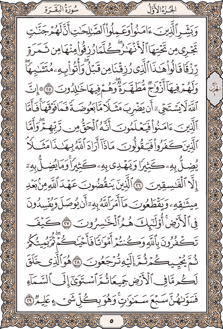 Detail Surat Al Baqarah Ayat 29 Nomer 21