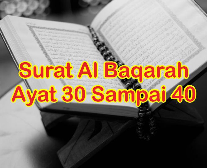 Detail Surat Al Baqarah Ayat 30 35 Nomer 19