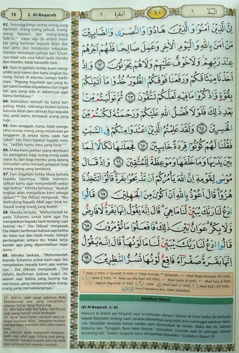 Detail Surat Al Baqarah Ayat 33 Nomer 22