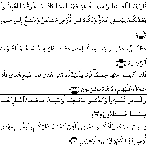 Detail Surat Al Baqarah Ayat 38 Nomer 22