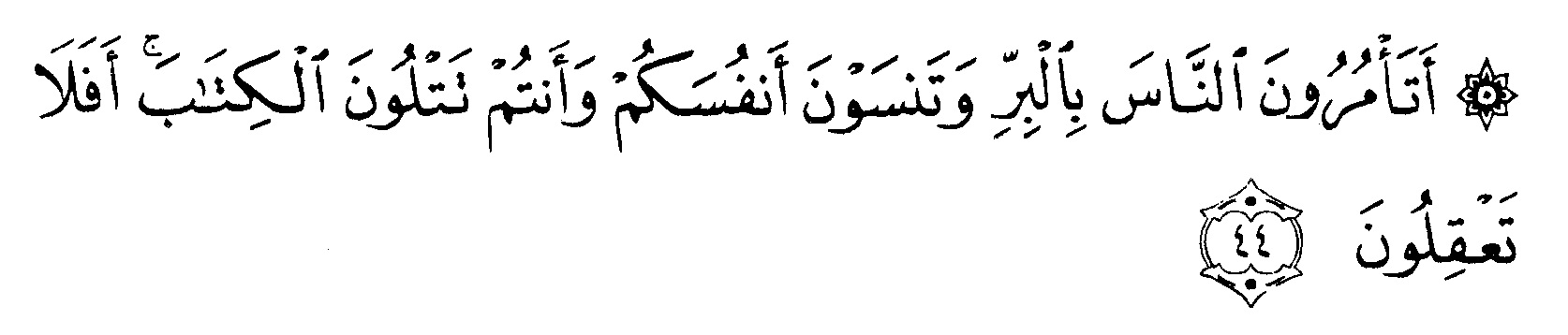 Detail Surat Al Baqarah Ayat 44 Nomer 6