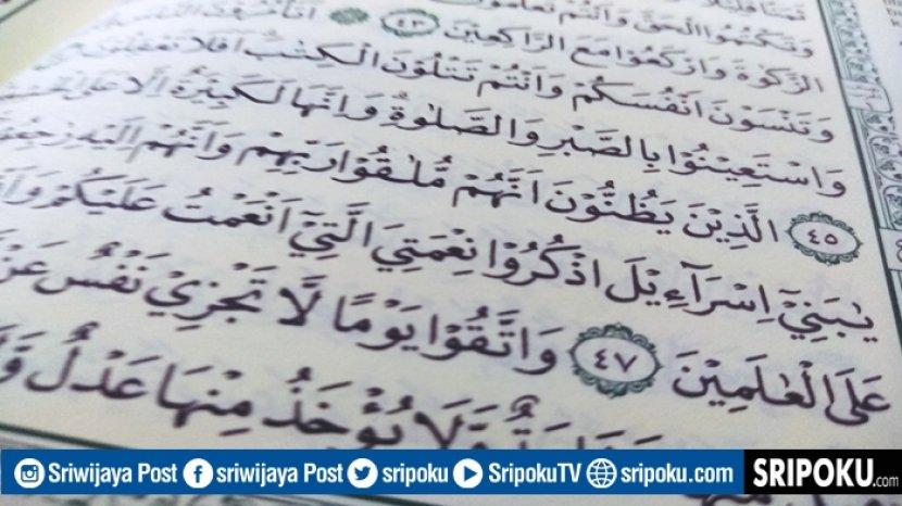 Detail Surat Al Baqarah Ayat 47 Nomer 40