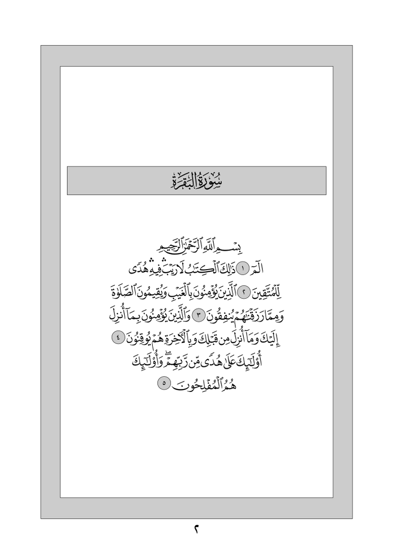 Detail Surat Al Baqarah Ayat 5 Nomer 43