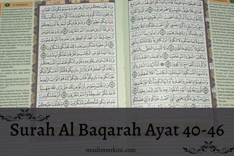 Detail Surat Al Baqarah Ayat 50 Nomer 40