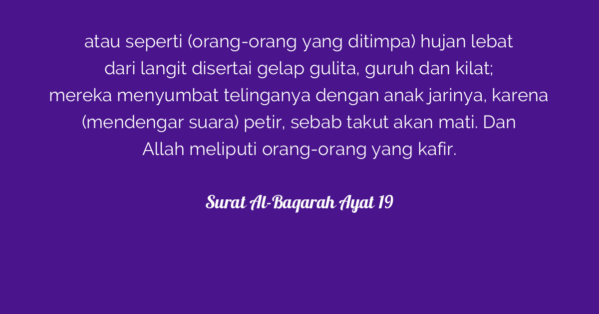 Detail Surat Al Baqarah Tentang Kematian Nomer 25