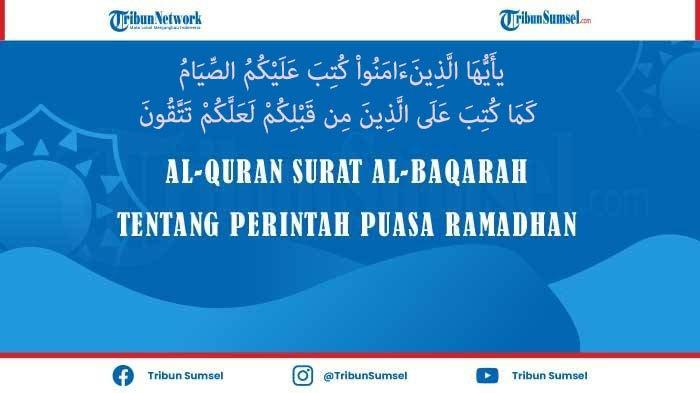 Detail Surat Al Baqarah Tentang Puasa Nomer 26