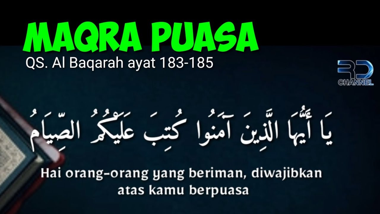 Detail Surat Al Baqarah Tentang Puasa Nomer 9