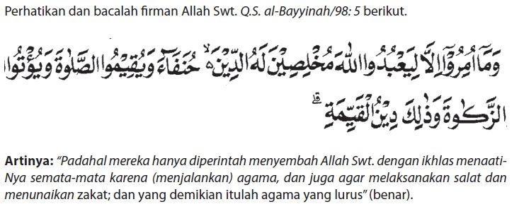 Detail Surat Al Bayyinah Ayat 1 5 Nomer 48