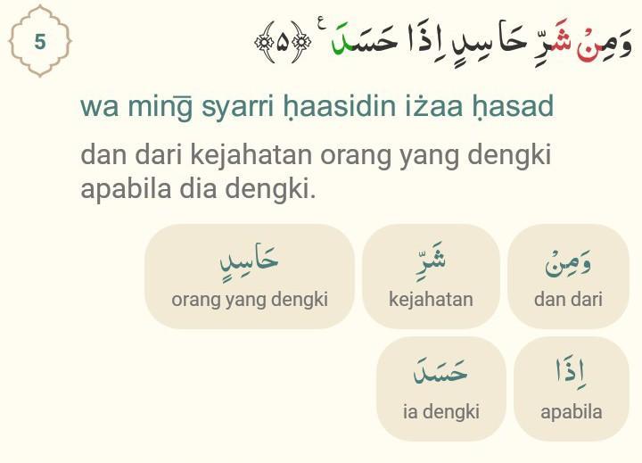 Detail Surat Al Falaq Latin Nomer 14