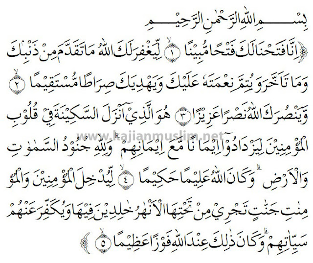 Detail Surat Al Fat Nomer 8