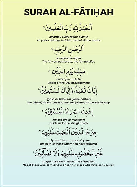 Detail Surat Al Fatihah Ayat Nomer 41