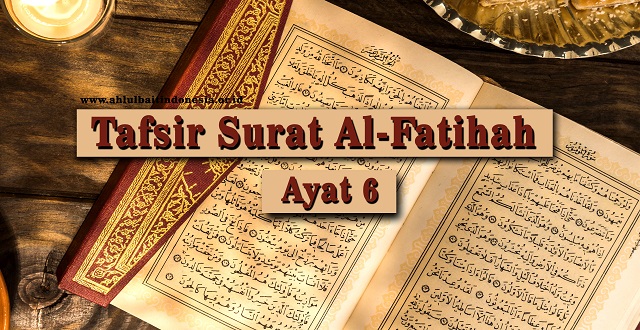 Detail Surat Al Fatihah Ayat 6 Nomer 28