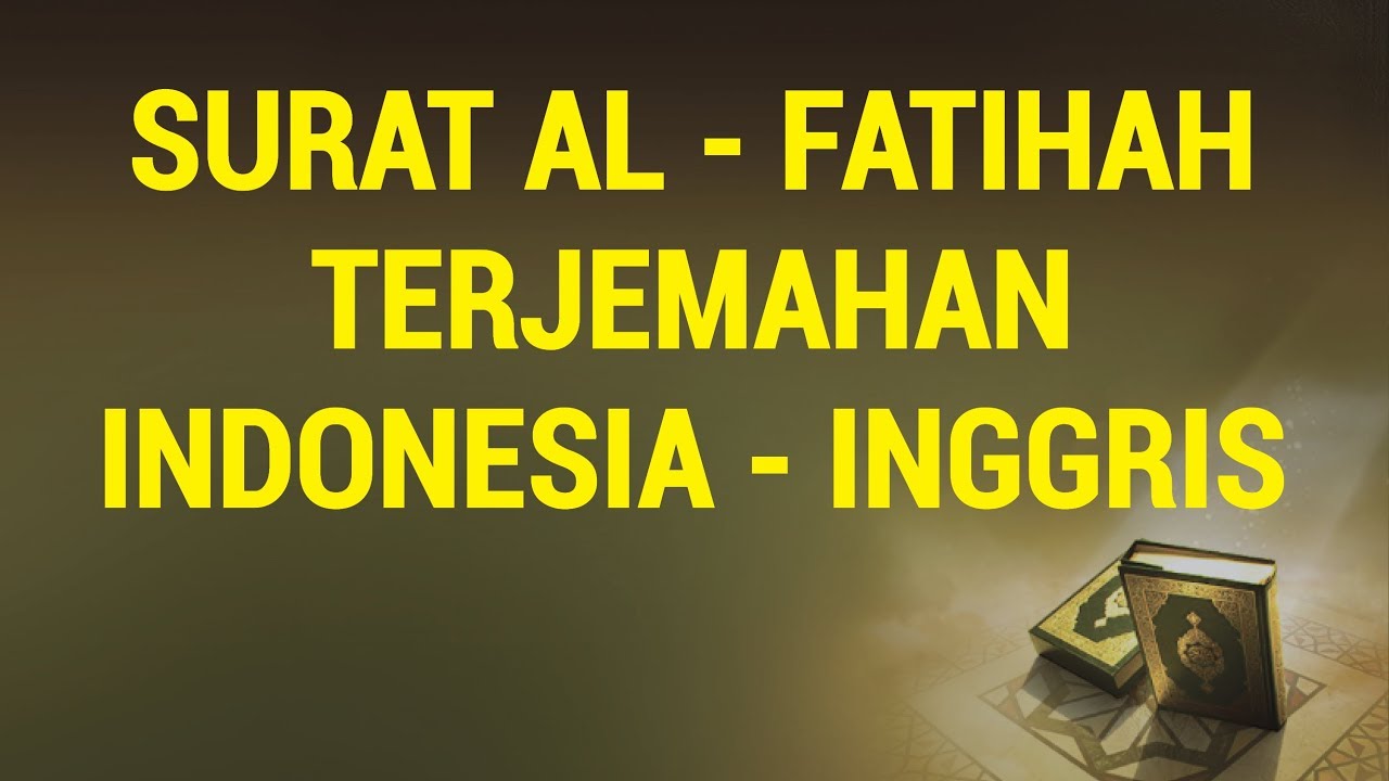 Detail Surat Al Fatihah Indonesia Nomer 49