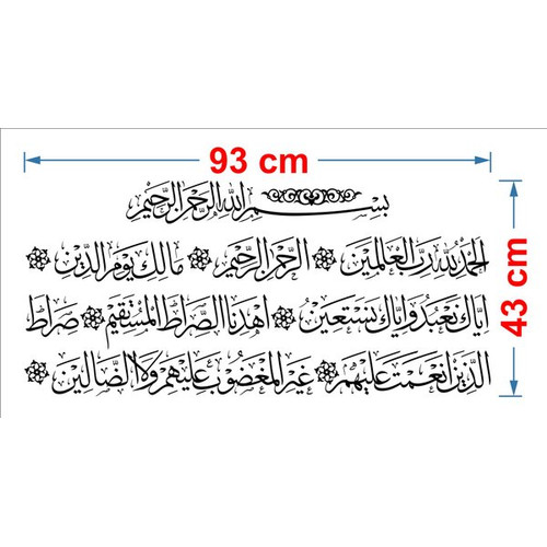 Detail Surat Al Fatihah Lengkap Nomer 50