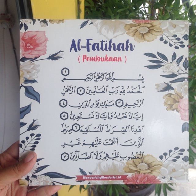 Detail Surat Al Fatihah Sampai Ad Dhuha Nomer 53