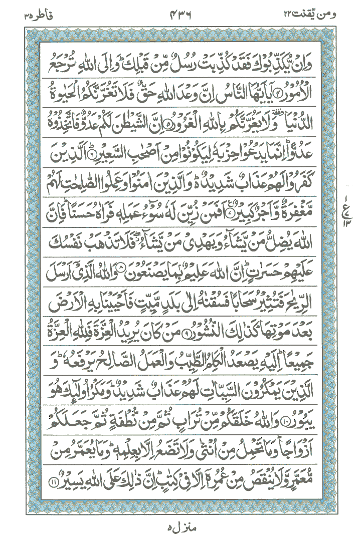 Detail Surat Al Fatir Ayat 1 Nomer 33