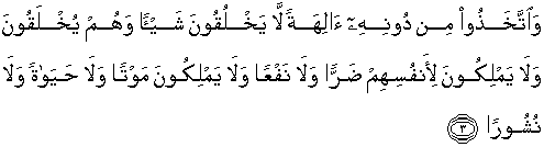 Detail Surat Al Furqan Ayat 23 Nomer 27