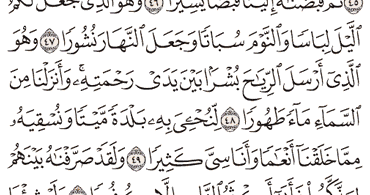 Detail Surat Al Furqan Ayat 58 Nomer 37