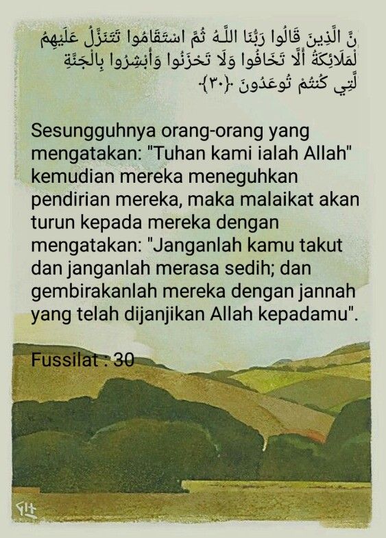 Detail Surat Al Fushilat Ayat 30 Nomer 11