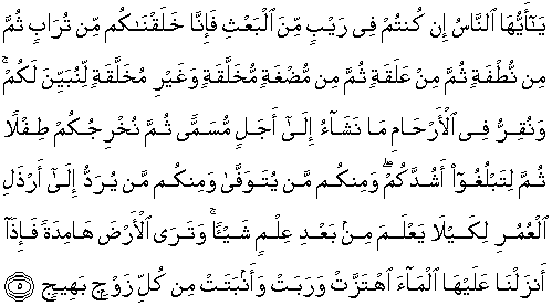 Detail Surat Al Hajj Ayat 1 2 Nomer 11