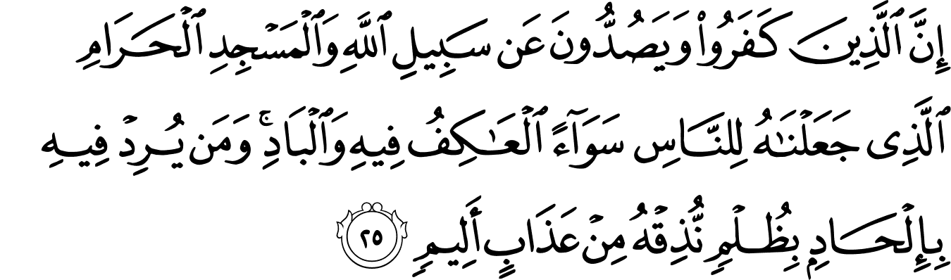 Detail Surat Al Hajj Ayat 36 Nomer 18