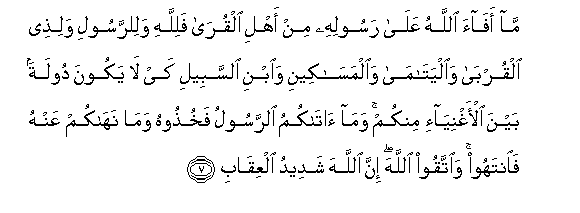 Detail Surat Al Hasyr 59 Nomer 31