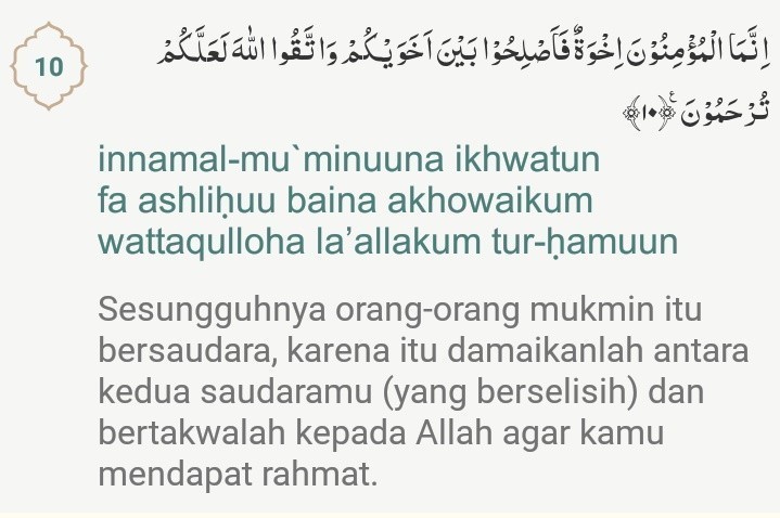 Detail Surat Al Hujurat 49 12 Nomer 30