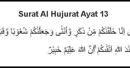 Detail Surat Al Hujurat Ayat 12 Latin Nomer 7