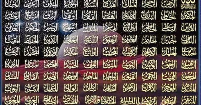 Detail Surat Al Husna Nomer 30