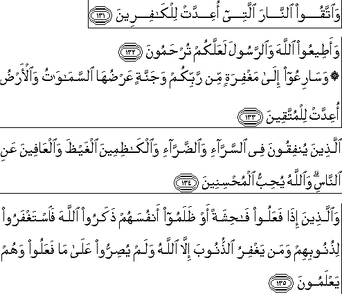 Detail Surat Al Imran Ayat 133 136 Nomer 12