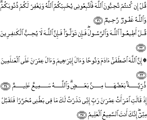 Detail Surat Al Imran Ayat 30 Nomer 22