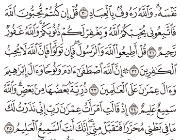 Detail Surat Al Imran Ayat 30 Nomer 42