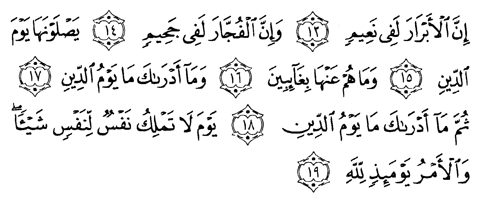 Detail Surat Al Infitar Ayat 6 Nomer 21