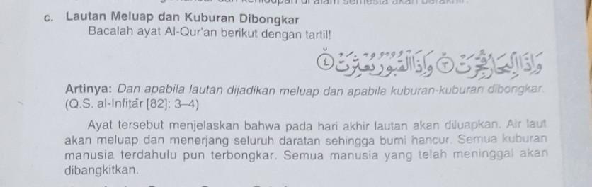 Detail Surat Al Infithar Ayat 1 6 Nomer 54