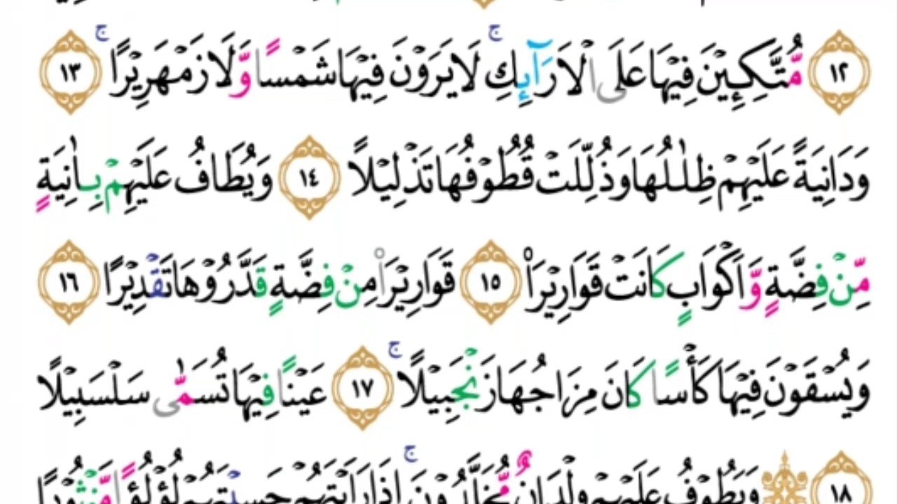 Detail Surat Al Insan Ayat 1 Nomer 13