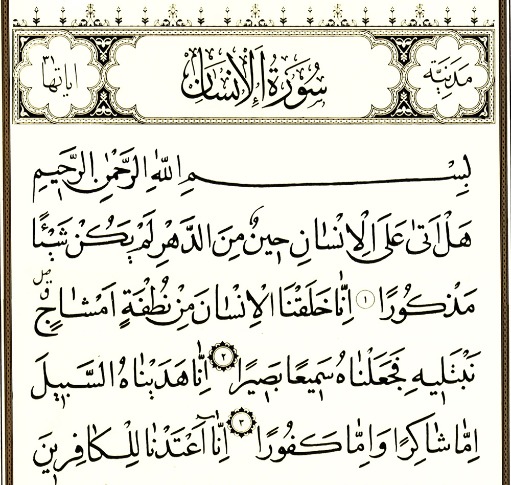 Detail Surat Al Insan Ayat 1 Nomer 18