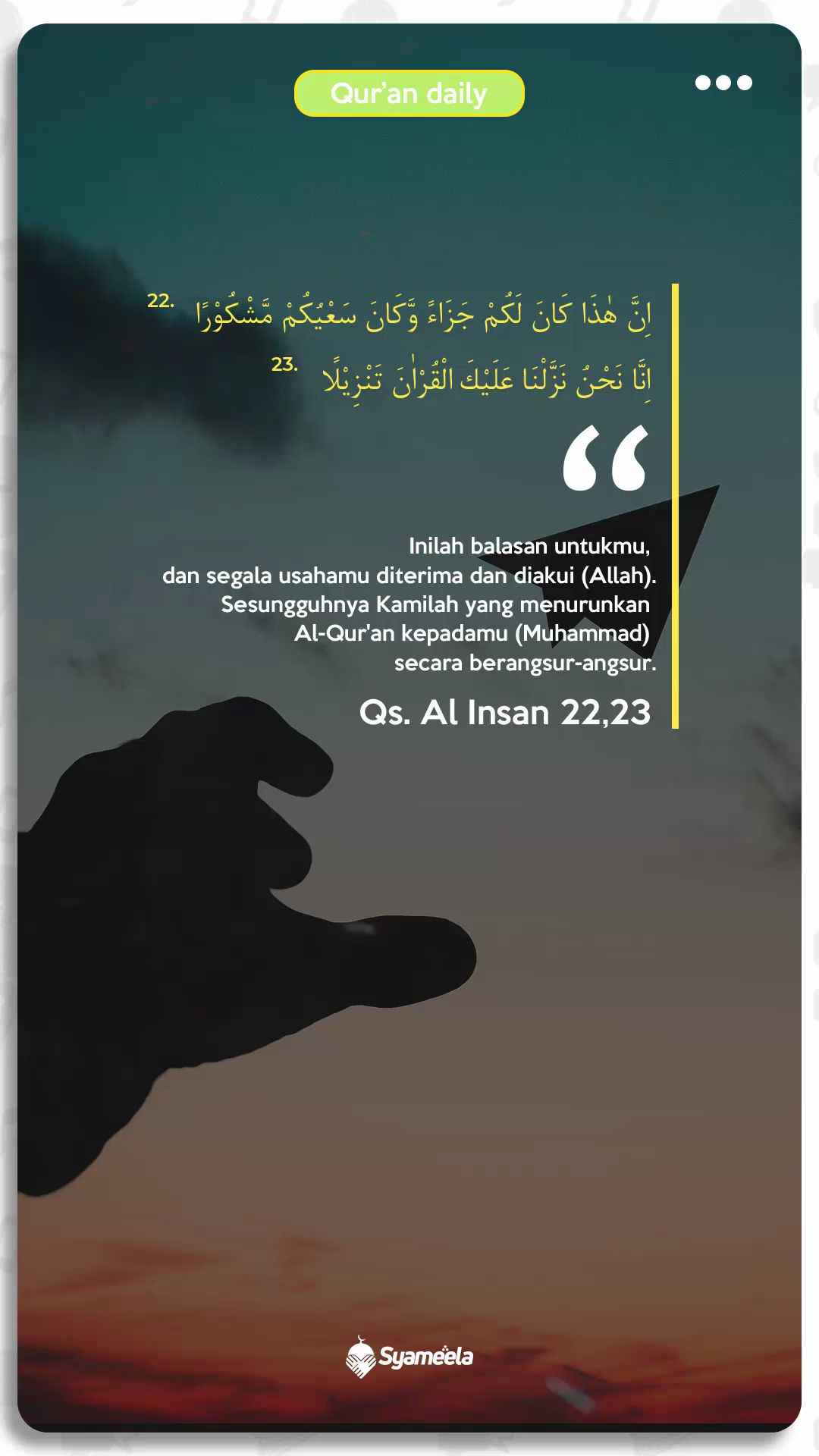 Detail Surat Al Insan Ayat 2 Nomer 35