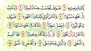 Detail Surat Al Insyiqaq Ayat 22 Nomer 31